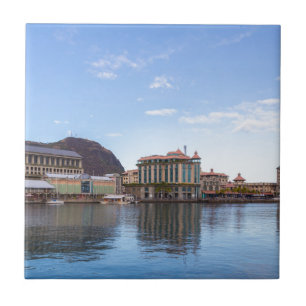 port louis le caudan waterfront capital of Mauriti Tile