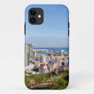 Port Louis Skyline capital of Mauritius by da iPhone 11 Case