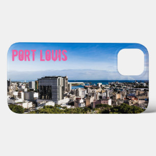 Port Louis Skyline Capital of Mauritius iPhone 13 Case