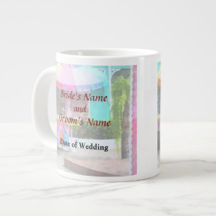 Port Lucaya Marketplace Bahamas Wedding Products Large Coffee Mug