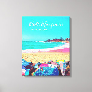 Port Macquarie NSW Australia travel scenery Canvas Print