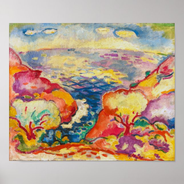 Port Miou | George Braque | Poster (Front)