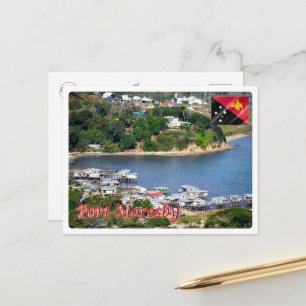Port Moresby - Papua New Guinea - Postcard