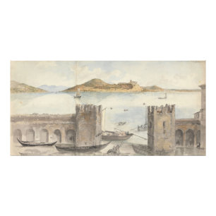 Port of Arona (1795) Charles Gore  Photo Print