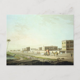 Port of Cheringhee, Calcutta, plate 32 from 'Orien Postcard