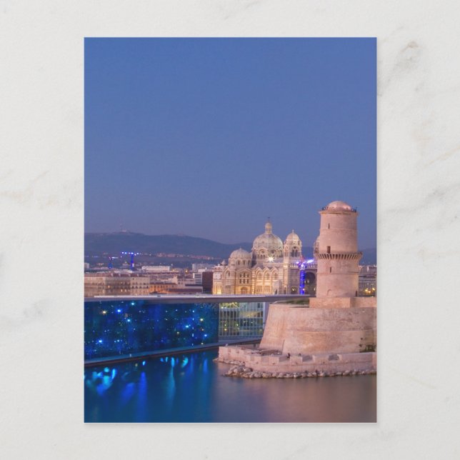 Port of Marseille Postcard (Front)