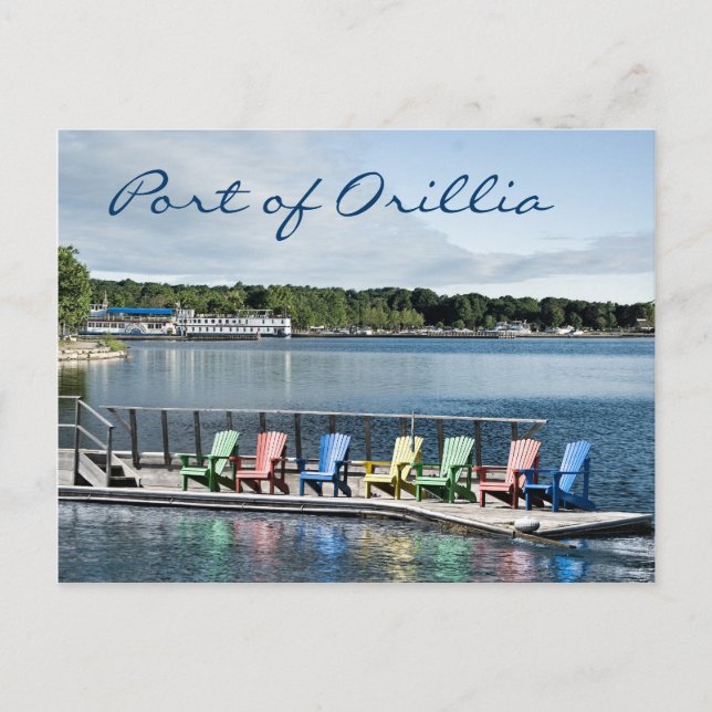 Port of Orillia Postcard (Front)