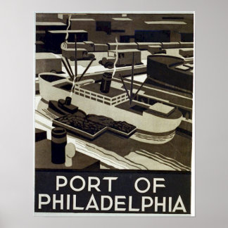 Port of Philadelphia Poster