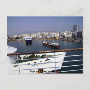 Port of Piraeus, Athens Postcard