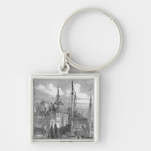 Port of Rotterdam, Holland Key Ring