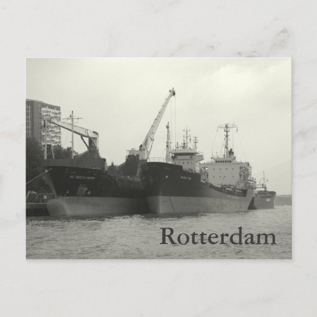 Port of Rotterdam Postcard (Front)