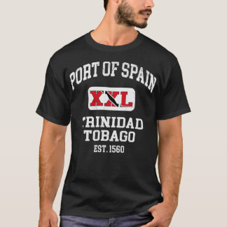 Port of Spain Trinidad and Tobago XXL Athletic des T-Shirt
