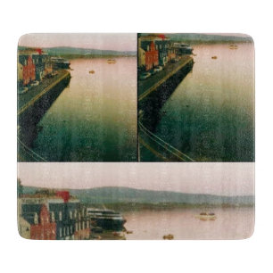 Port of Tobermory, Isle of Mull, Scotland Cutting Board