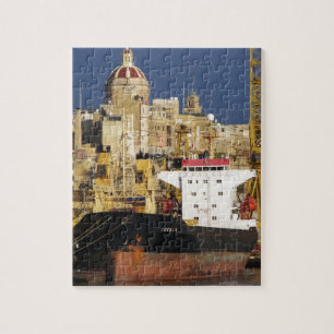 Port of Valletta. Jigsaw Puzzle