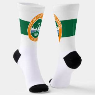 Port Orange (Florida) city flag Socks