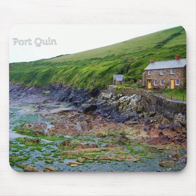 Port Quin Cornwall England Poldark Location Mouse Mat (Front)