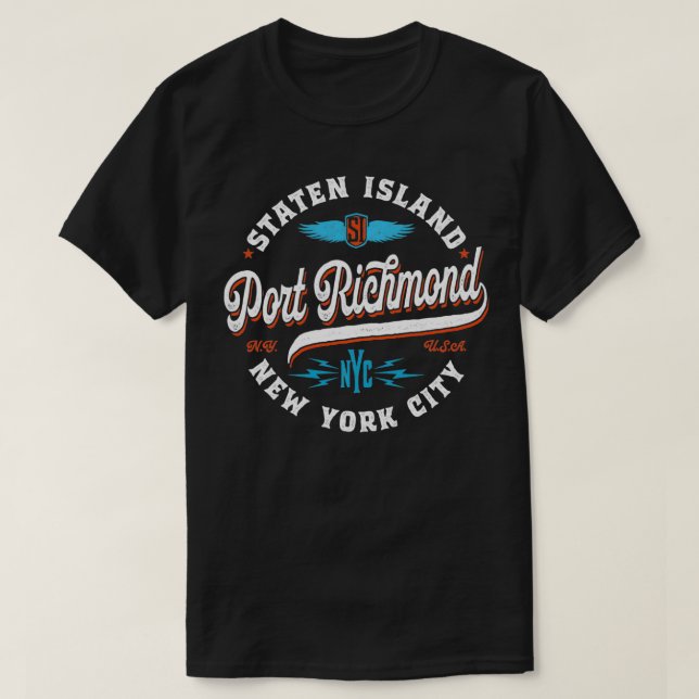 Port Richmond New York City Staten Island Pullover (Design Front)