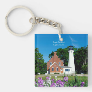 Port Sanilac Lighthouse key chain