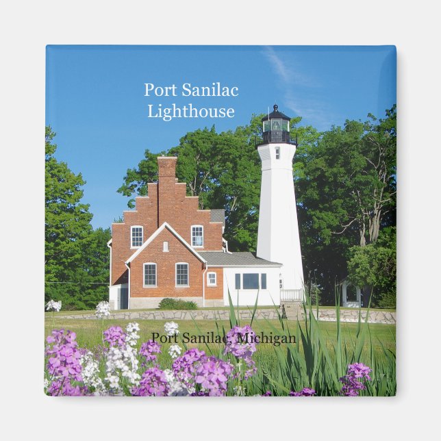 Port Sanilac Lighthouse magnet (Front)