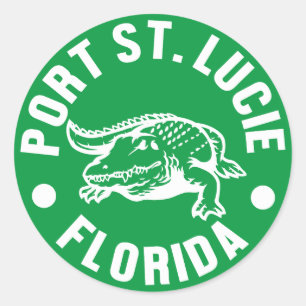 Port St. Lucie,Florida Classic Round Sticker