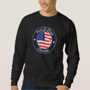 Port St Lucie Florida FL Vacation Souvenir Graphic Sweatshirt