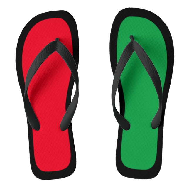 Port & Starboard Black Trim Flip Flops (Footbed)