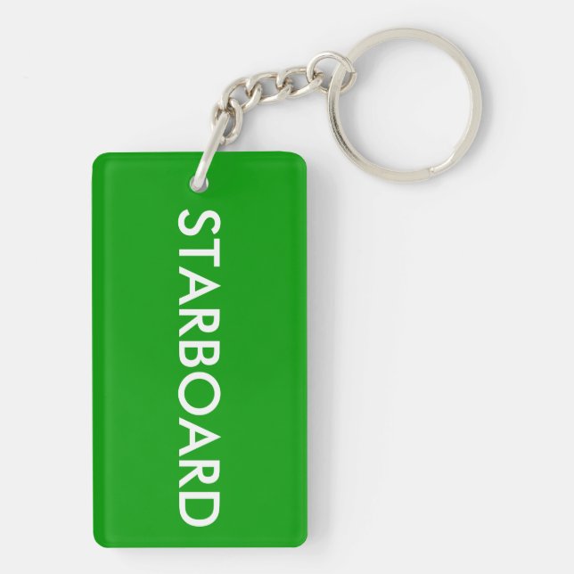 Port/Starboard Keychain (Back)