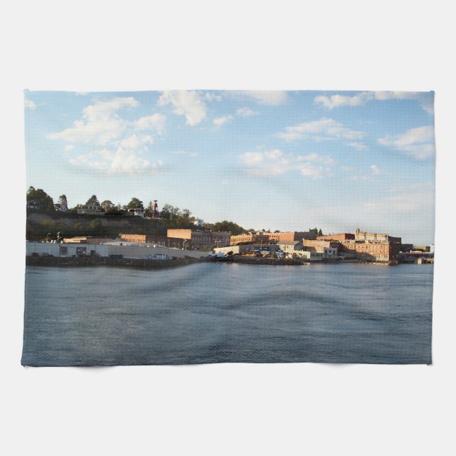 Port Townsend Tea Towel (Horizontal)