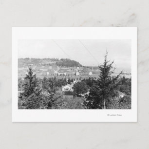 Port Townsend, WA View Main Barracks Fort Warden Postcard