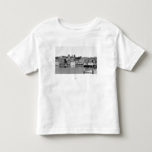 Port Townsend, WA Waterfront Town View Photograp Toddler T-Shirt