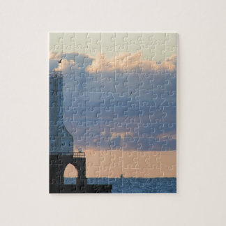 Port Washington, Wi. Lighthouse Jigsaw Puzzle