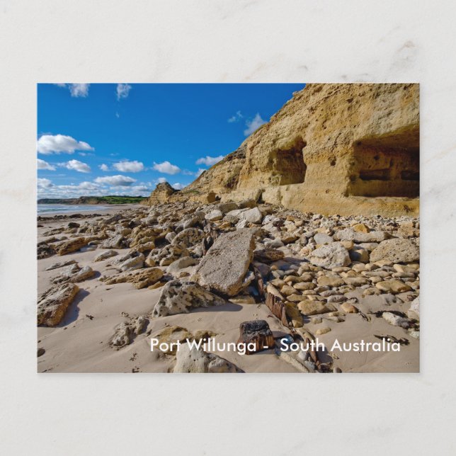 Port Willunga Caves, Port Willunga -  South Aus... Postcard (Front)