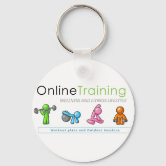 Porta-chaves de Online Training Fitness Lifestyle Key Ring