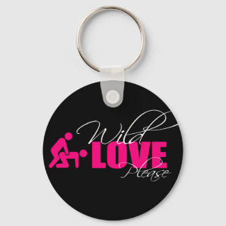 Porta-chaves / Key ring 5 cm - " wild love please