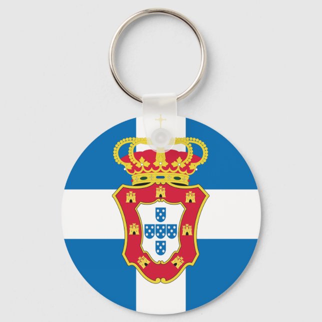 Porta Chaves Pequeno Alternativa Real Key Ring (Front)