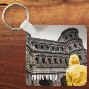 Porta Nigra in Trier Rhineland Palatinate Germany Key Ring