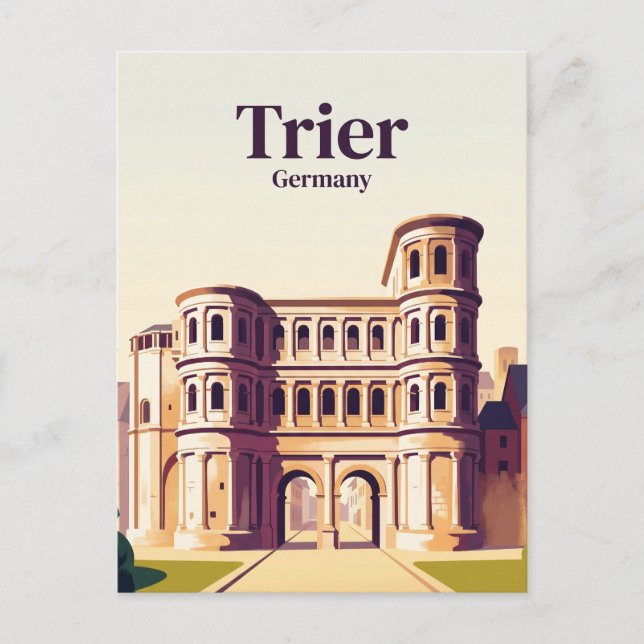 Porta Nigra, Trier Germany Postcard (Front)