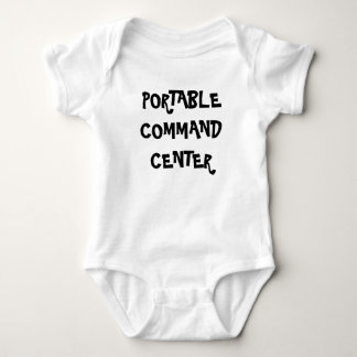 Portable command centre baby bodysuit