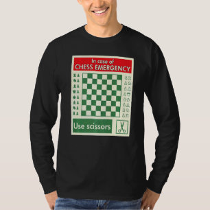 Portable Emergency Travel Chess Board 1 T-Shirt