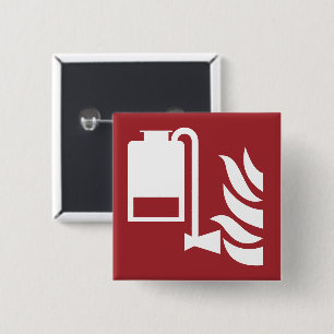 Portable Foam Applicator Unit Safety Sign 15 Cm Square Badge