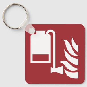 Portable Foam Applicator Unit Safety Sign Key Ring