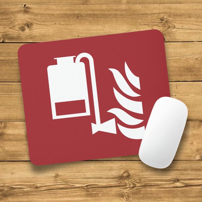 Portable Foam Applicator Unit Safety Sign Mouse Mat (Creator Uploaded)