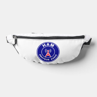 Portable HAM Radio Adventure Operator Badge Bum Bags