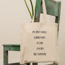 Portable Library Book Lovers Librarian Gift