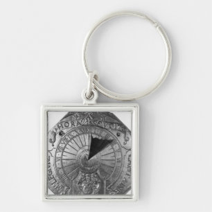 Portable Sundial, from Sierk Castle 1756 Key Ring