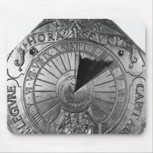 Portable Sundial, from Sierk Castle 1756 Mouse Mat