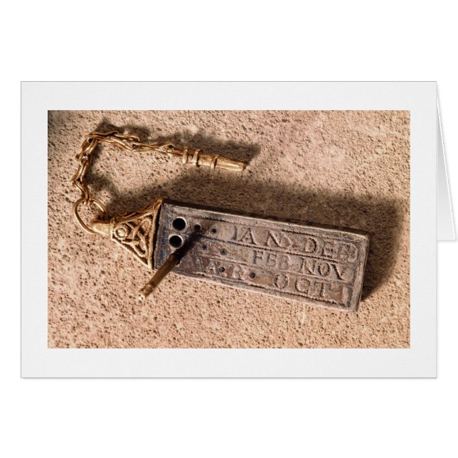 Portable sundial, silver and gold, 10th century (d (Front Horizontal)