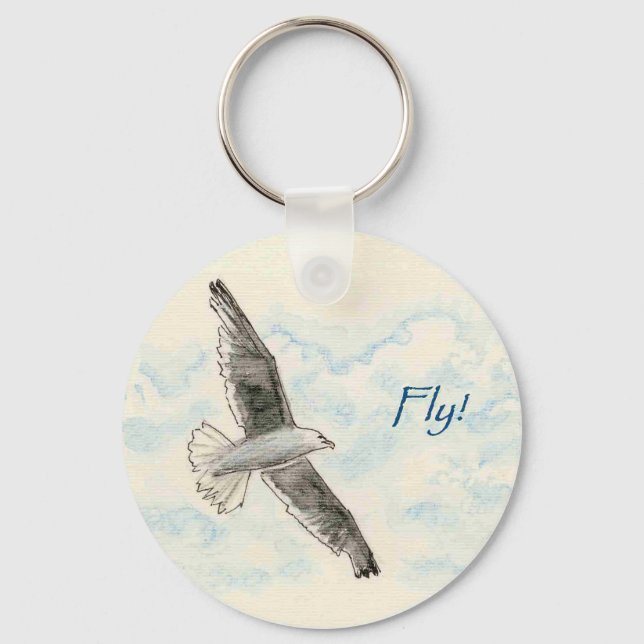 Portachiavi "Gabbiano" Key Ring (Front)