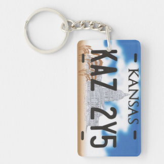 Portachiavi targa impala from 67 nera Supernatural Key Ring