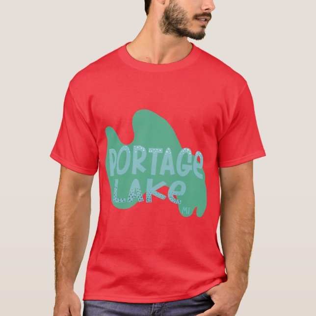 Portage Lake T-Shirt (Front)